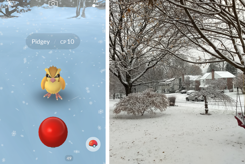 Illustration for article titled Some Pokémon Go Players Are Getting Hit With Overly Cautious 'Extreme' Weather Warnings